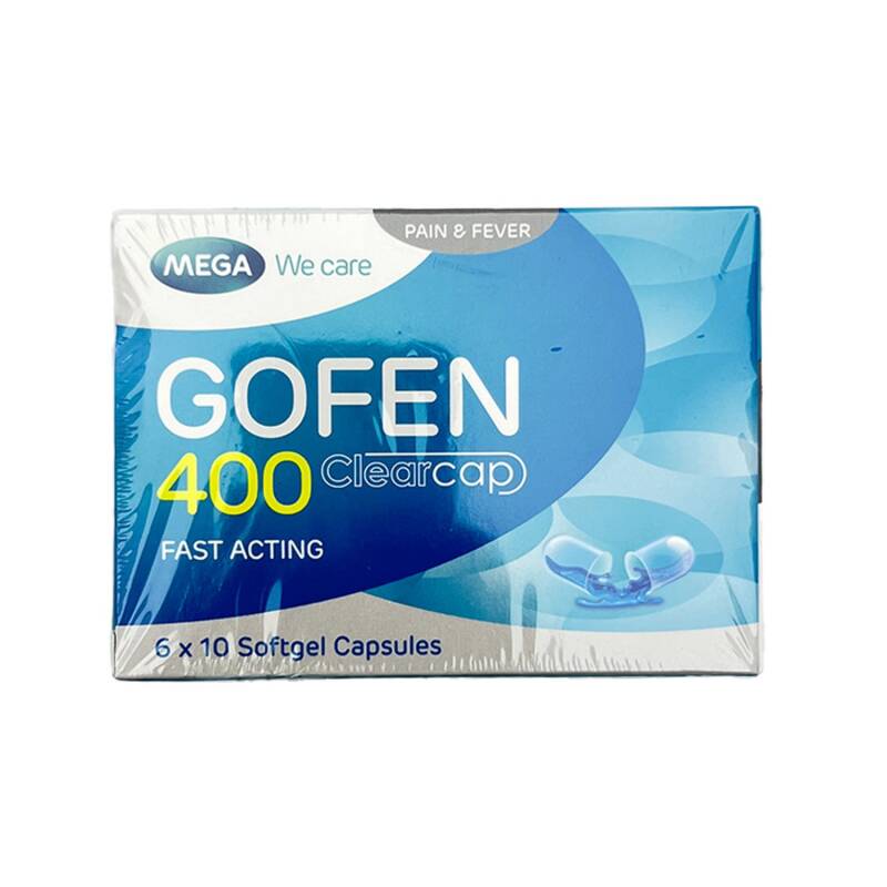Gofen ibuprofen 400mg N60 — miqren iltihab eleyhinə agrikesici güclü bas agrisi